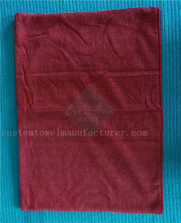 China Custom Bulk wholesale Red face towel Factory Promotional Towels Gift Supplier